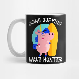 Unicorn Surfing Mug